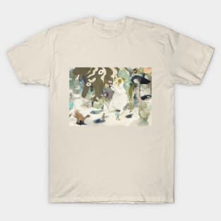 Rabbit Procession T-Shirt